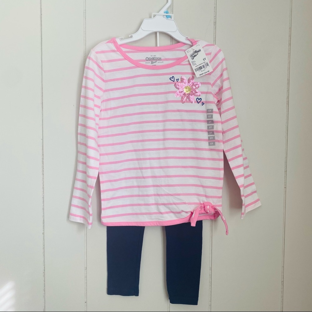 Toddler Girls OshKosh Set NWT